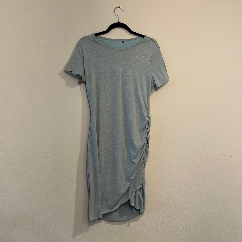 Blue dress